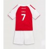 Baby Fußballbekleidung Arsenal Bukayo Saka #7 Heimtrikot 2025-26 Kurzarm (+ kurze hosen)